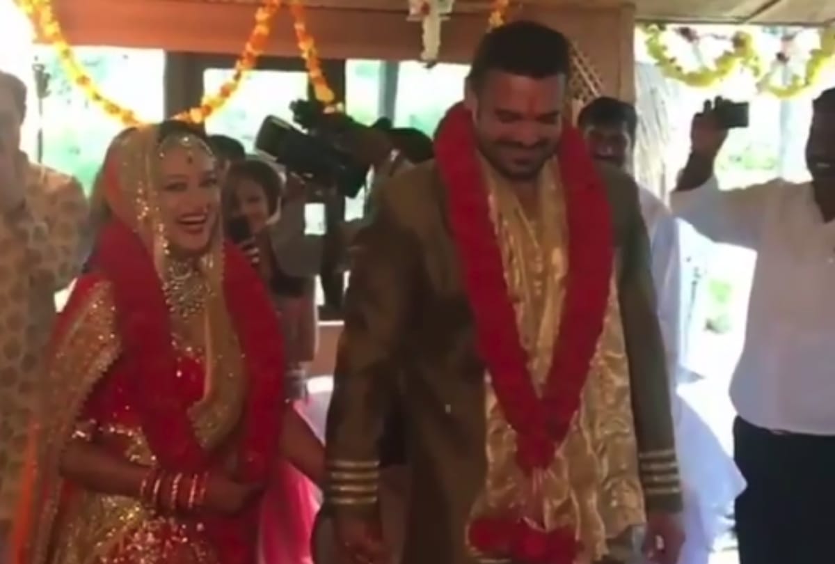 mithun chakraborty son mahaakshay marriage new video