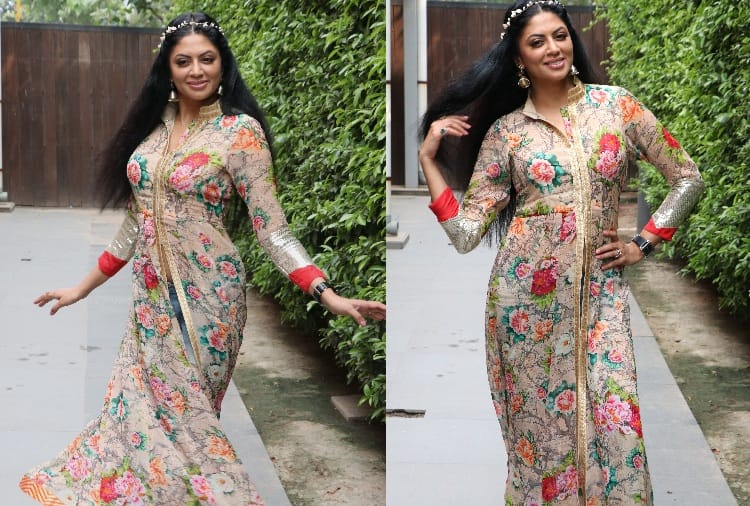 Actress Kavita Kaushik visits Chandigarh