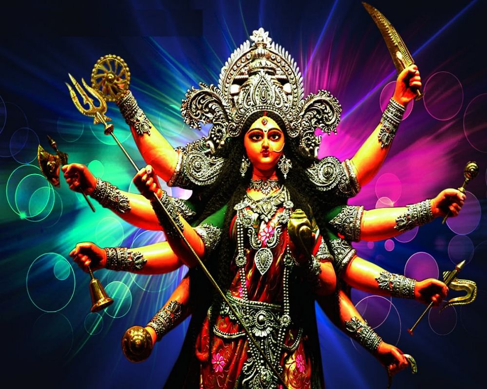 Day 5: Skandmata | God illustrations, Navratri devi images, Navratri