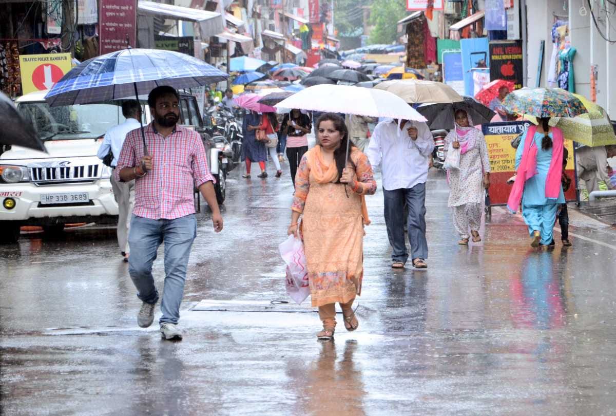 monsoon rainfall will continue in himachal till july 19