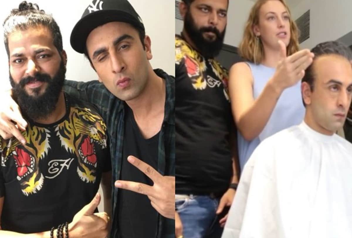 makeup behind ranbir kapoor to sanjay dutt look change