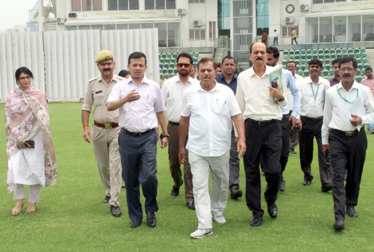 greater noida: atheletics track will be constructed in shaheed vijay singh pathik sports complex