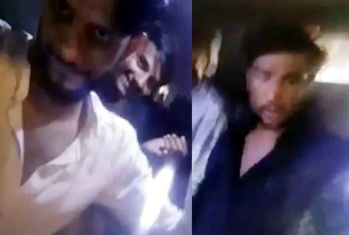 Unnao viral video Case boys in car with pistols