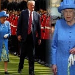 Trump broke protocol twice with queen elizabeth