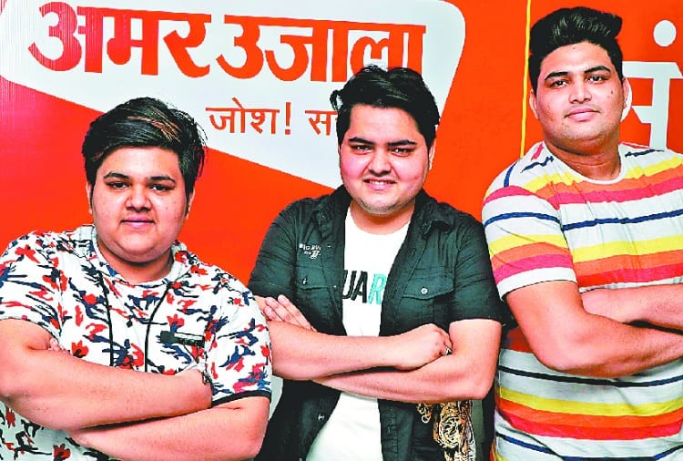 Many superstars of the music visit the Amar Ujala office today