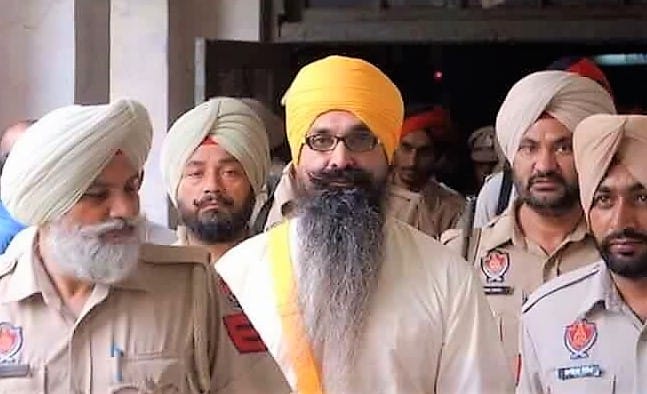 Beant Singh Murderer Balwant Singh Rajoana Hunger Strike in Patiala Jail