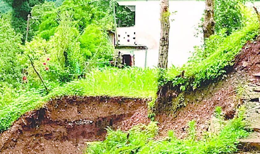 Threat to Senani Kunwar's house