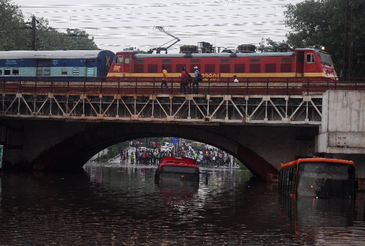 Delhi NCR has received light rain on Sunday morning