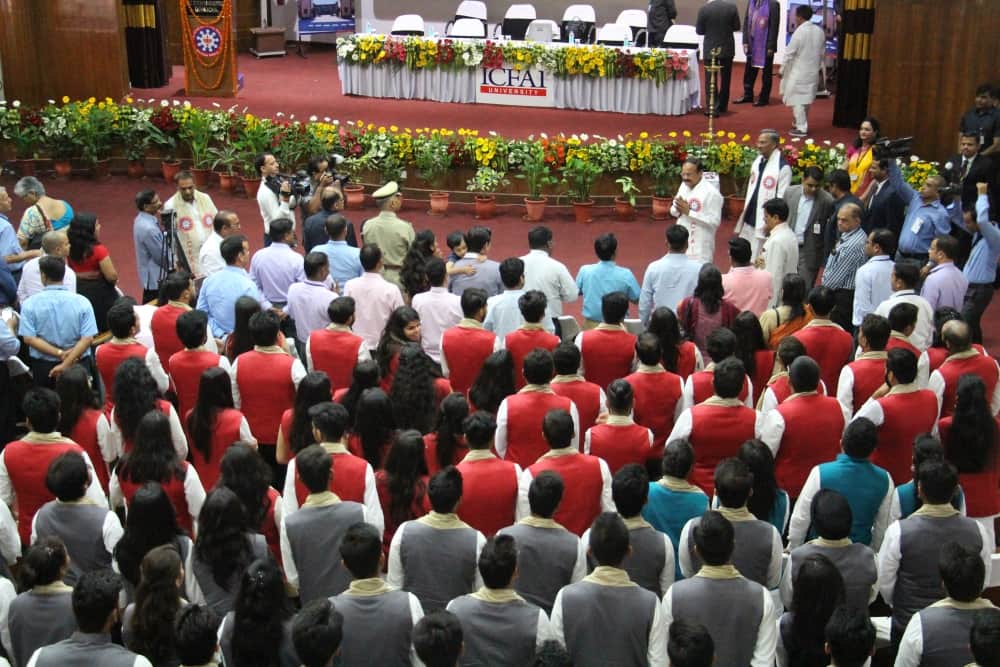 venkaiah naidu visit icfai fifth convocation dehradun