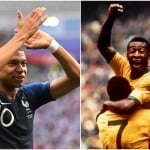 Kylian Mbappe creates World Cup history against Croatia in 2018 final and equals pele record