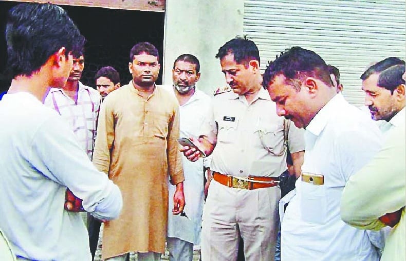 The murder of the elderly janitor in Khanjapur