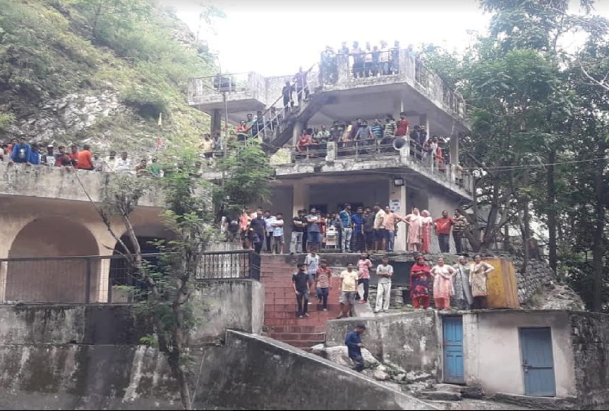 landslide hits in sehar baba waterfall jammu kashmir people have Religious beliefs here