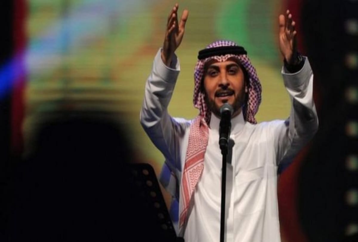 woman was arrested for hugging singer Majid al-Mohandis at a concert in Saudi Arabia