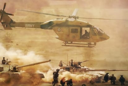 Army use Arsenic helicopter for war