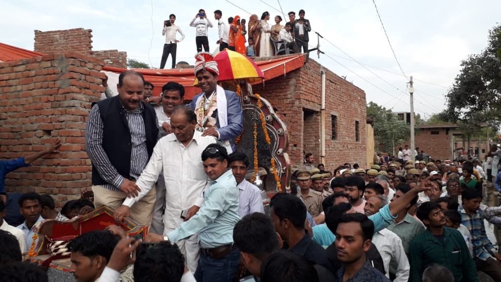 kasganj nizampur dalit barat in tight security 