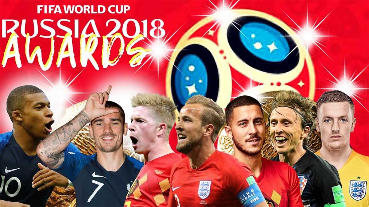 fifa world cup 2018 contendors of golden boot golden ball and golden gloves
