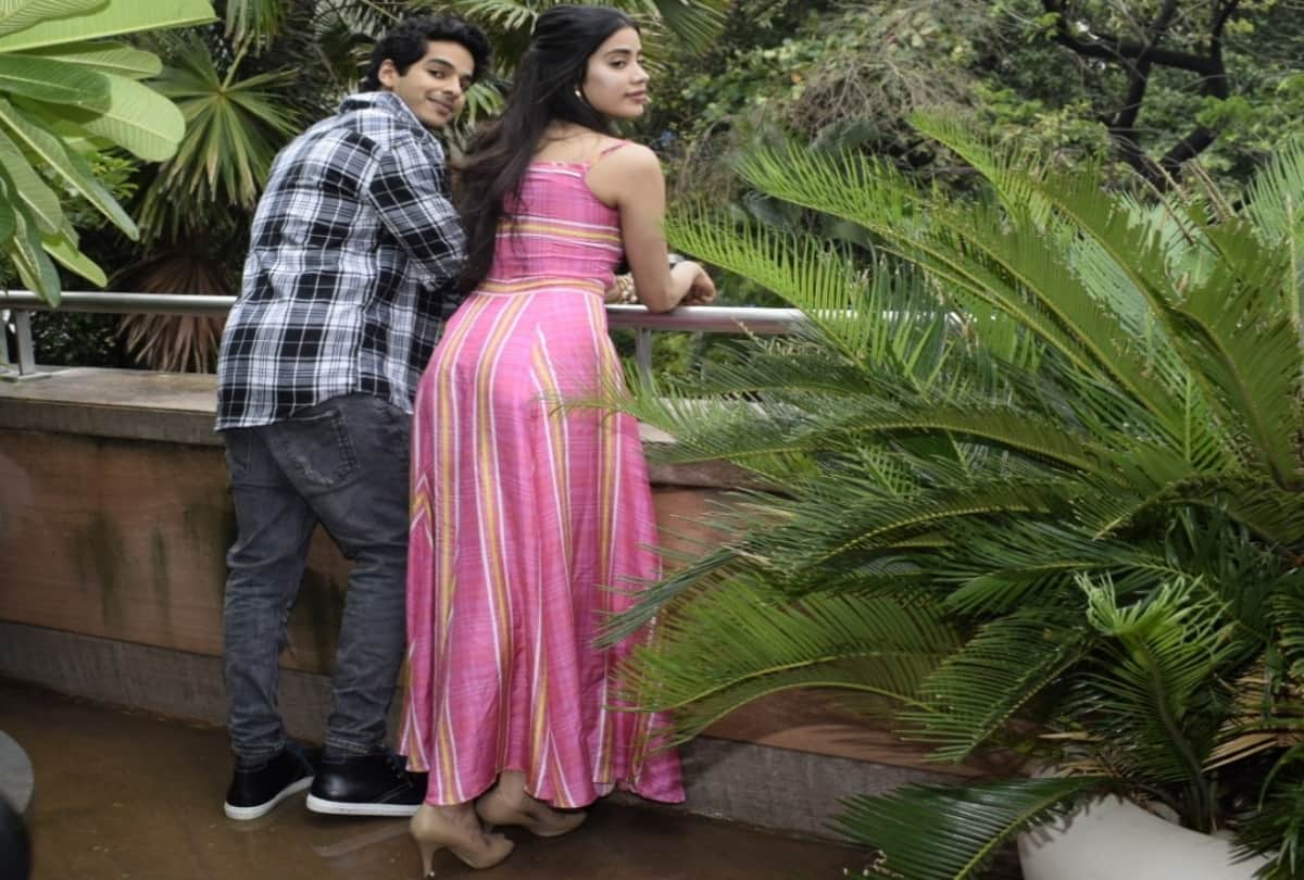before release of Dhadak Monsoon Masti of Jhanvi Kapoor and Ishaan Khattar in mumbai