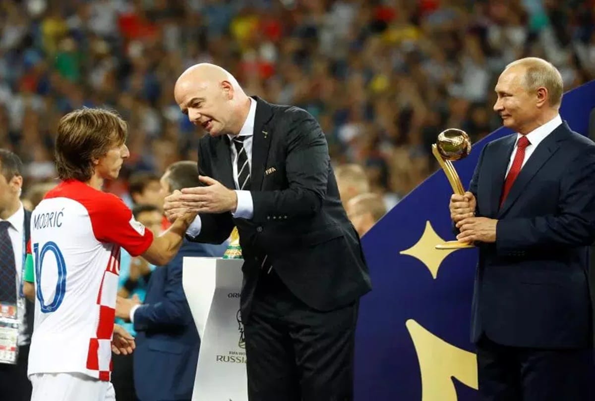 ballon d or winner luka modric learn football in a refugee camp
