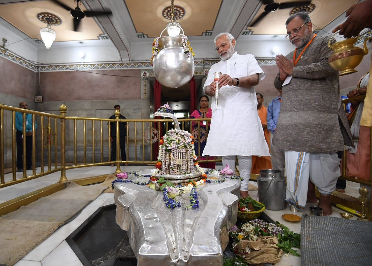PM modi says that my mother always wish to come kashi