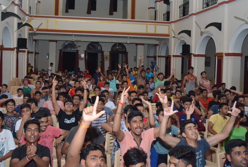 fifa world cup final celebration in lucknow.
