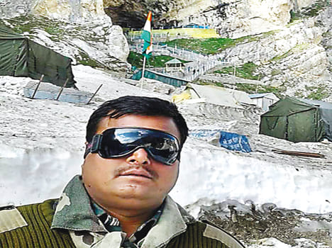 CRPF jawan missing on duty