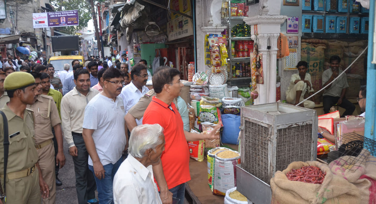 220 kg polythene seized in the district, will be fines today