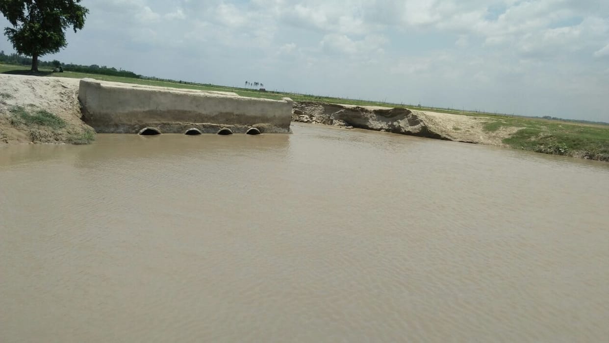 घाघरा के जल स्तर में बढ़ाव जारी