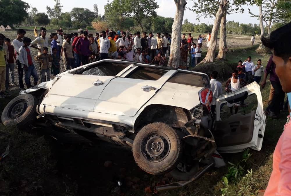 three died in an accident in raebareli.