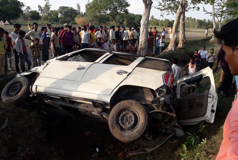 three died in an accident in raebareli.