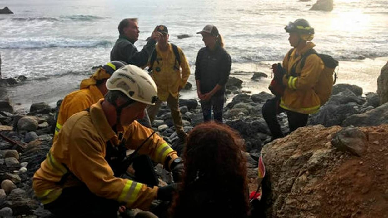 California: missing woman found after 7 days at the bottom of a 200 foot trench