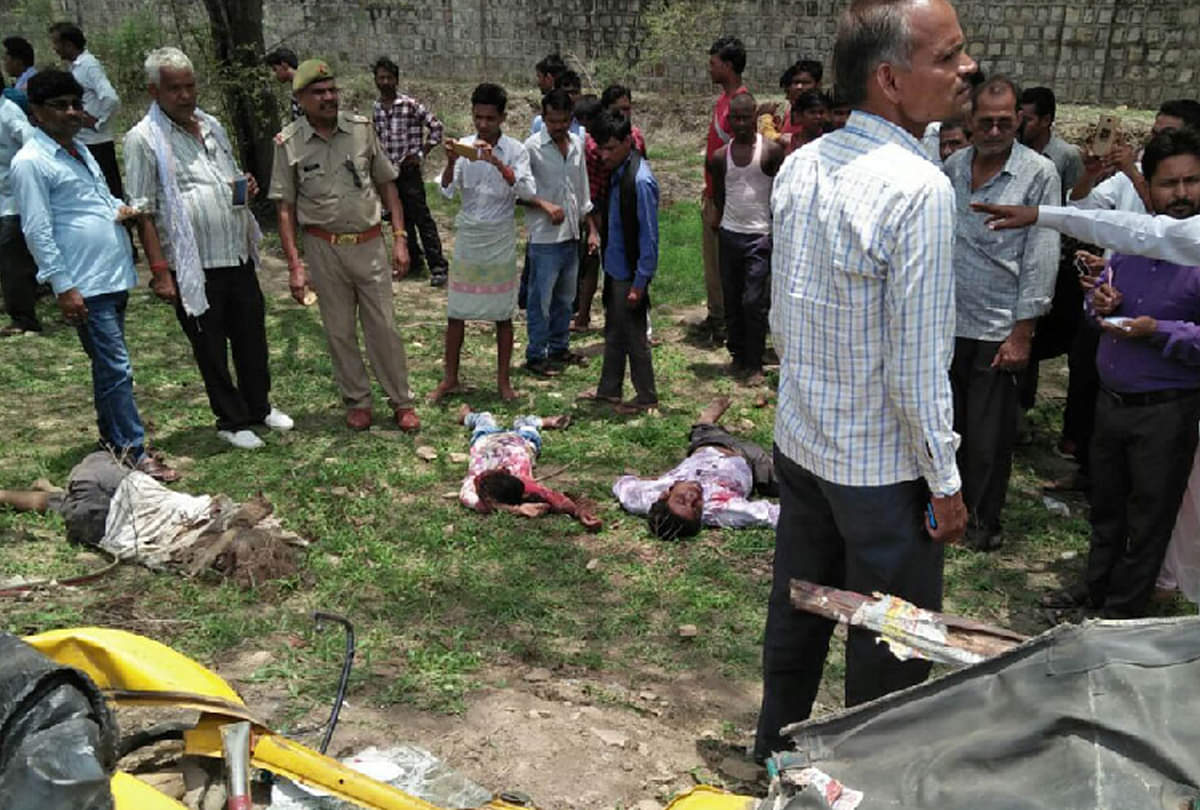 terrible accident in chitrakoot eight death include students