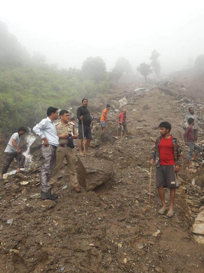 cloud burst in chamoli tharali 