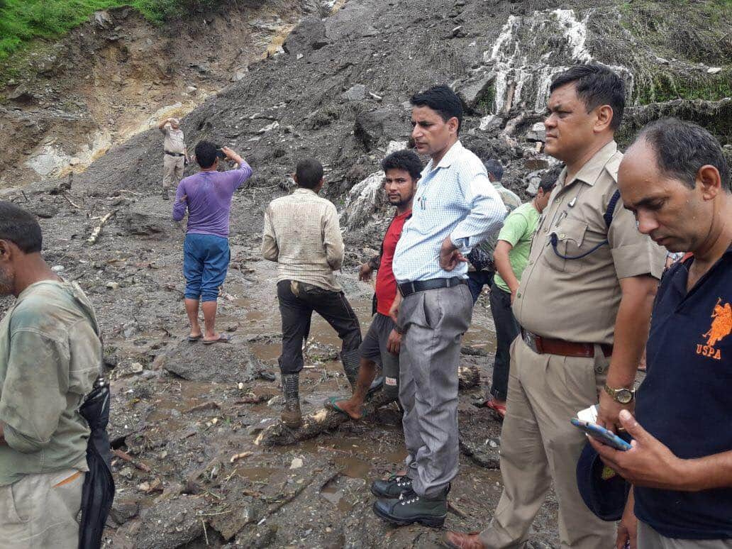 cloud burst in chamoli tharali 