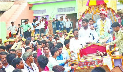 Nizampur dalit sheetal got married to sanjay in kasganj
