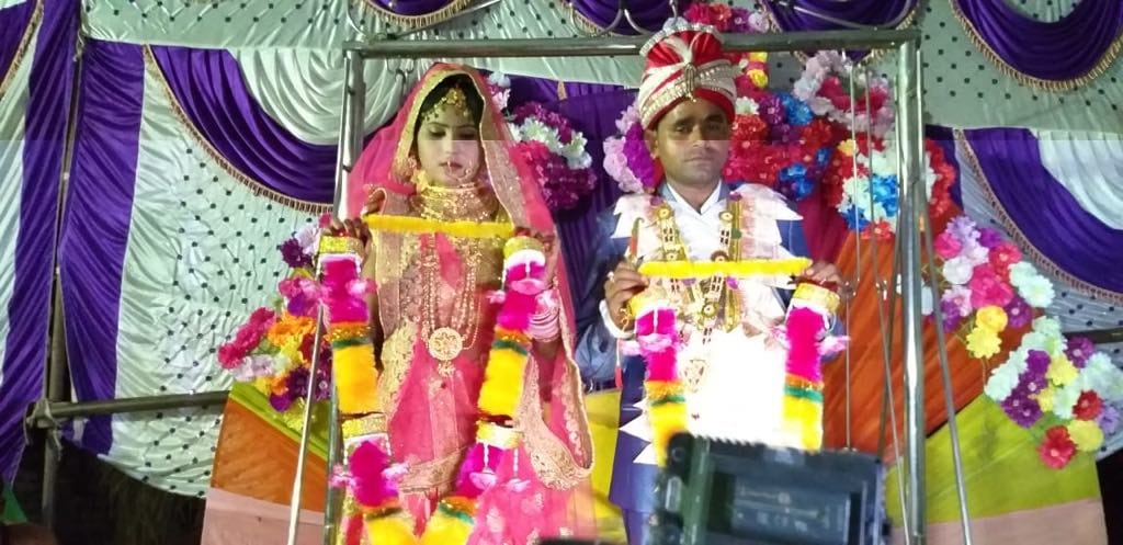 Nizampur dalit sheetal got married to sanjay in kasganj