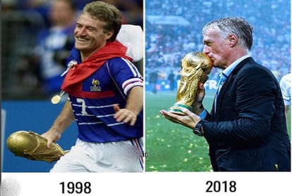 French coach Didier Deschamps became third man to win fifa world cup as coach and player 