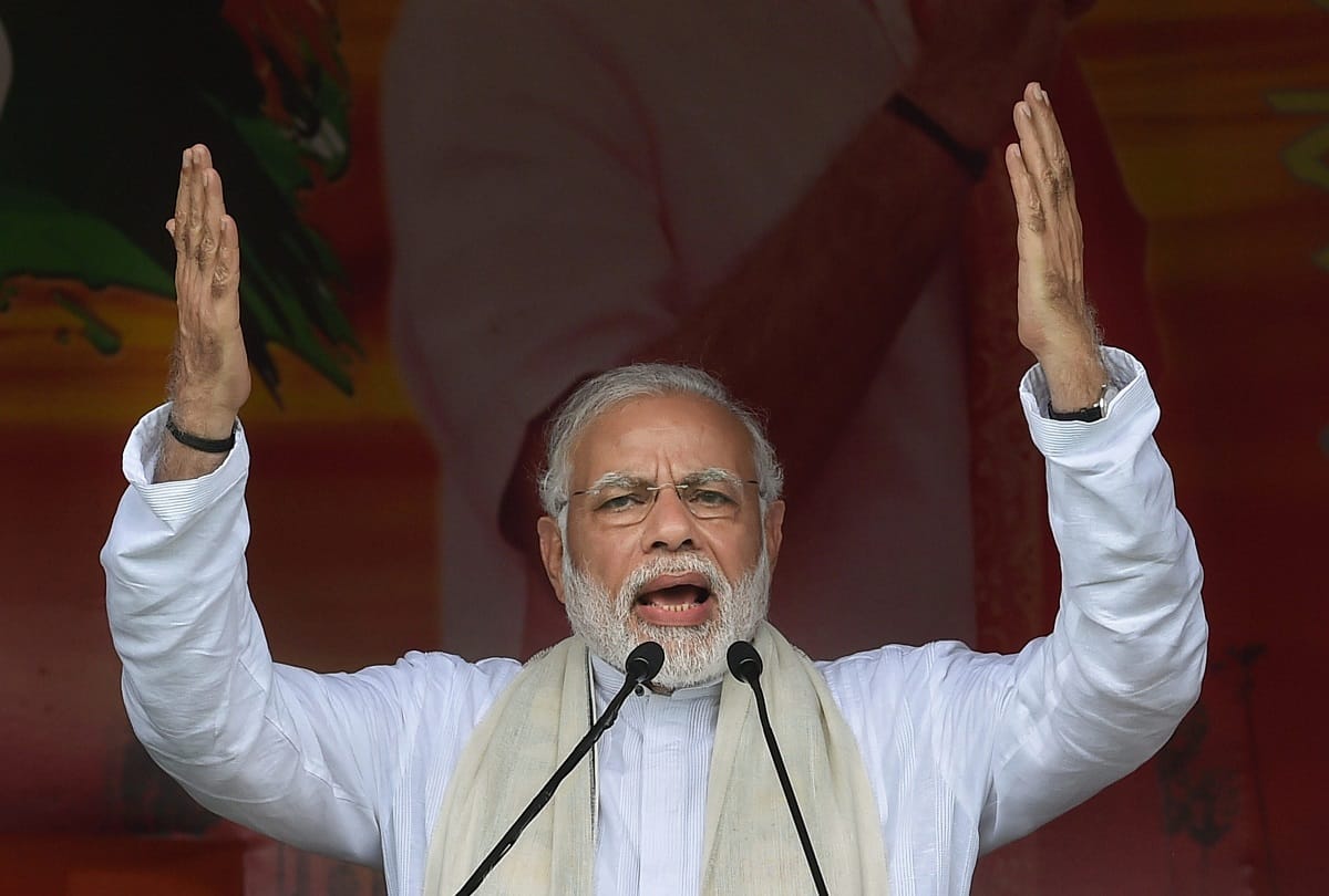 Pm modi attack on congress chief rahul gandhi