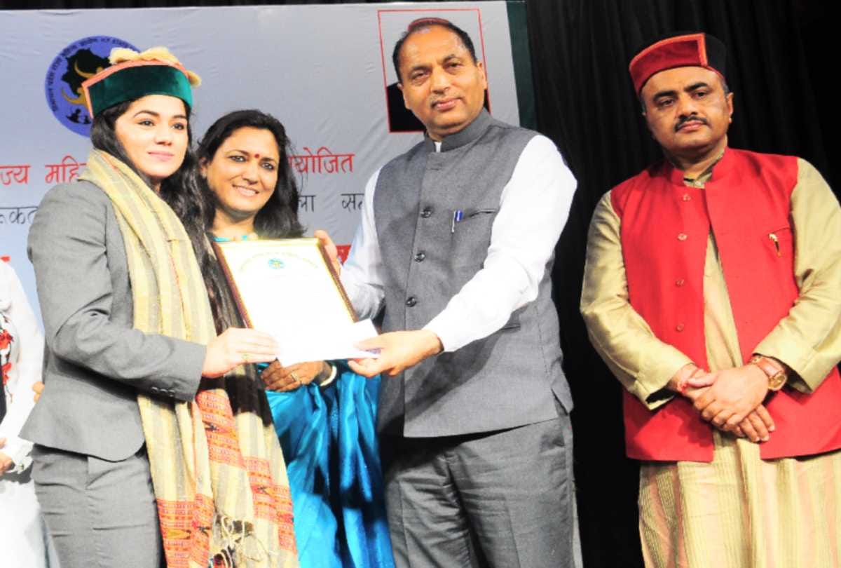 State women commission awarded daughters of himachal for their achievement