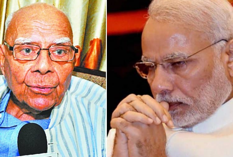 Ram Jethmalani Statement Against PM Narendra Modi, BJP