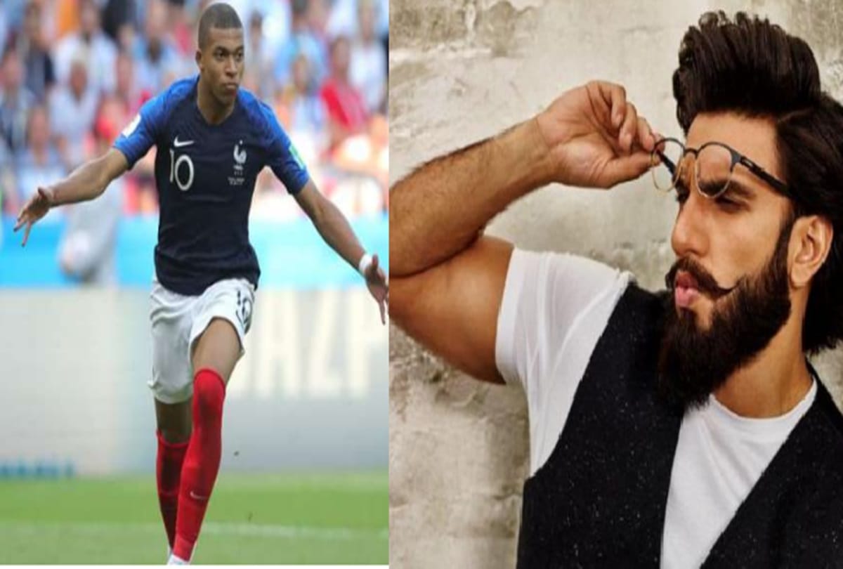 Ranveer singh on France Mbappé WC goal Ladka heera hai heera