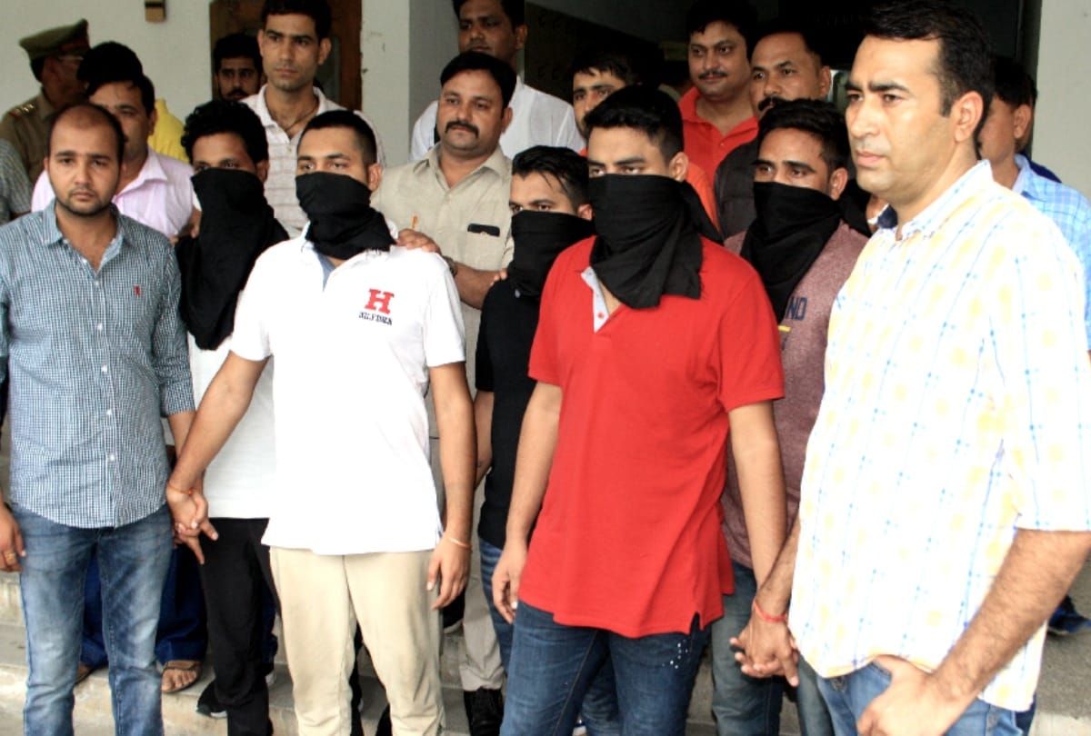 five criminal arrested of Sunderbhati Gang plan to be murder in Ghaziabad Court premises