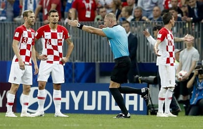 row over var in fifa world cup final between france and croatia