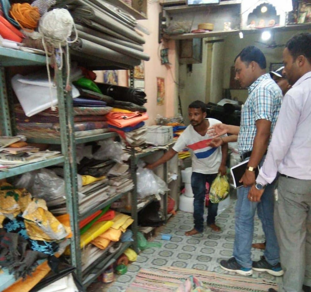 action on polythene