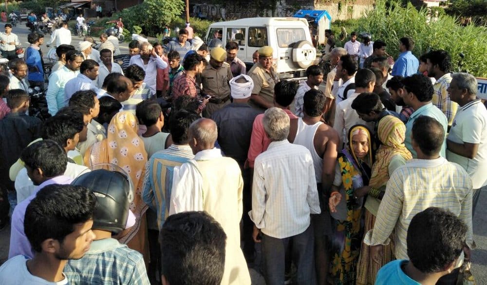Death of student leader of bike rider on magic