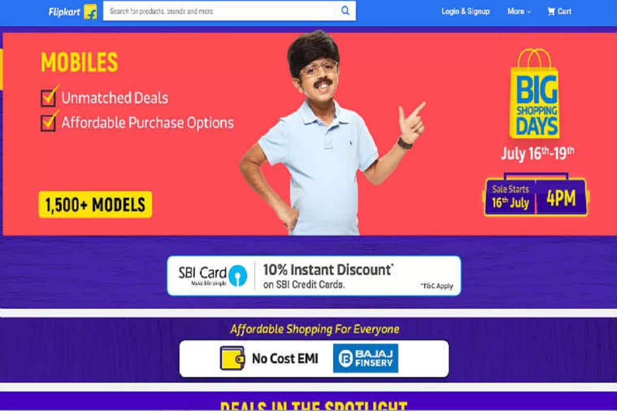 flipkart big shopping days: Get upto Rs 7,000 on samsung and other brand smartphones