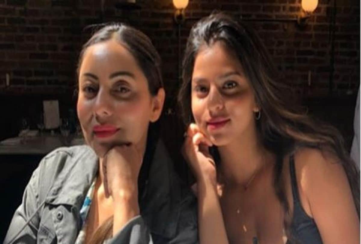 shahrukh khan comment on gauri and suhana pic