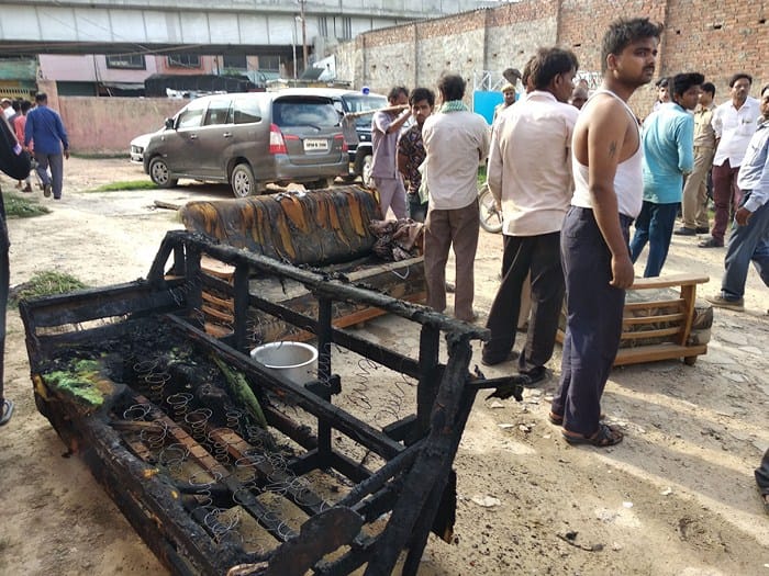 caught fire in mla's office