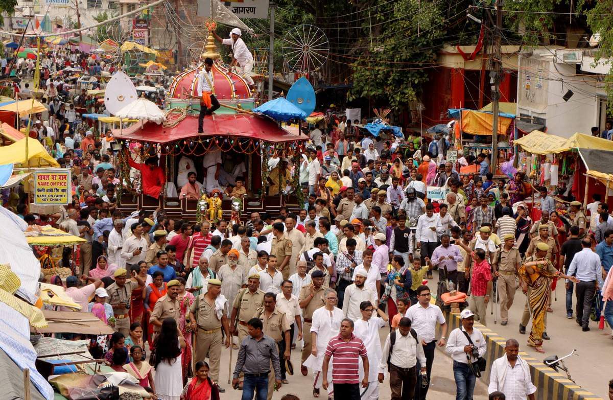 Coronavirus Rath Yatra 2020 Lord Jagannath Rath Yatra did in Varanasi