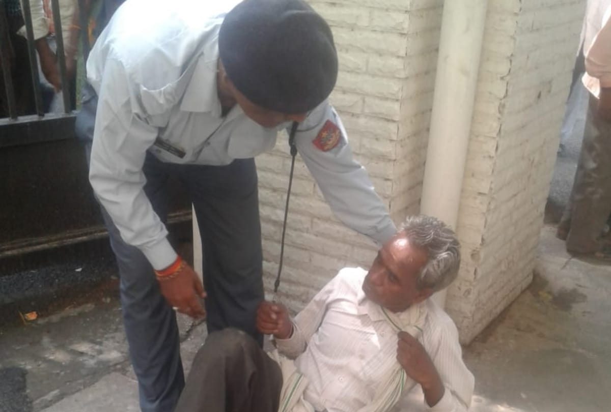 farmer tried to commit suicide in lucknow