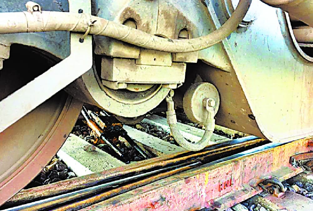 shatabdi express was about to meet an accident in lucknow.